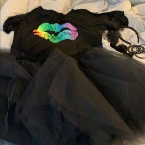 80s Costume! Shirt, Skirt, & accessories included!